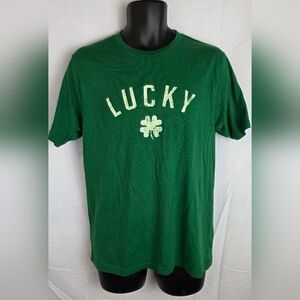 Way To Celebrate! St Patrick's Day Graphic Tee Green Irish Ireland Sz M BE-2823